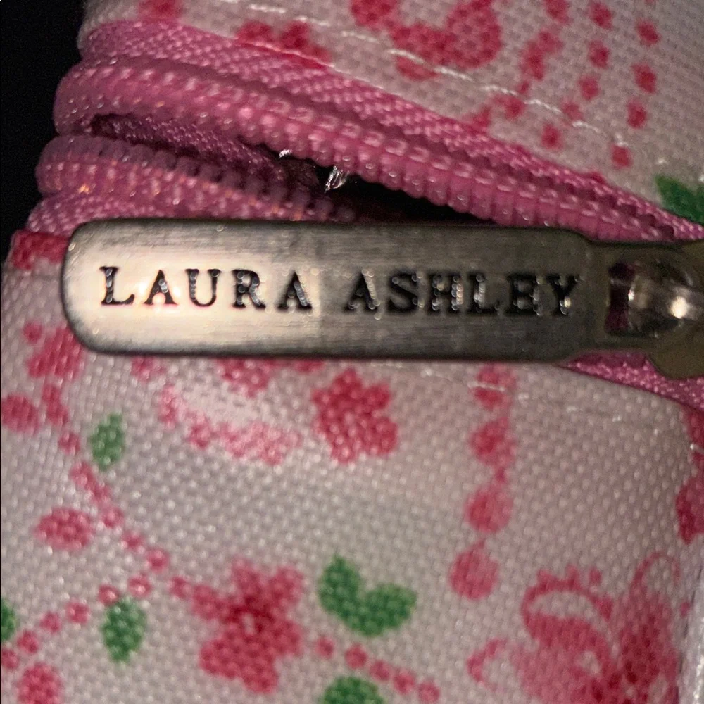 Laura Ashley Baby Floral Pink Diaper Bag Accessories 3-piece set